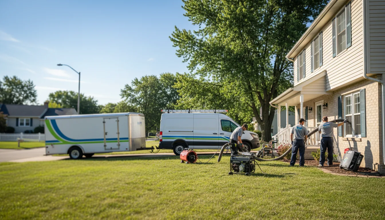 Flooded Basement Restoration And Cleanup With Repair in Wayne, NE near me